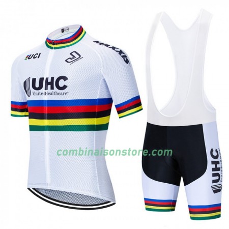 Combinaison Cycliste + Cuissard à Bretelles 2020 UHC UCI World Champion N001